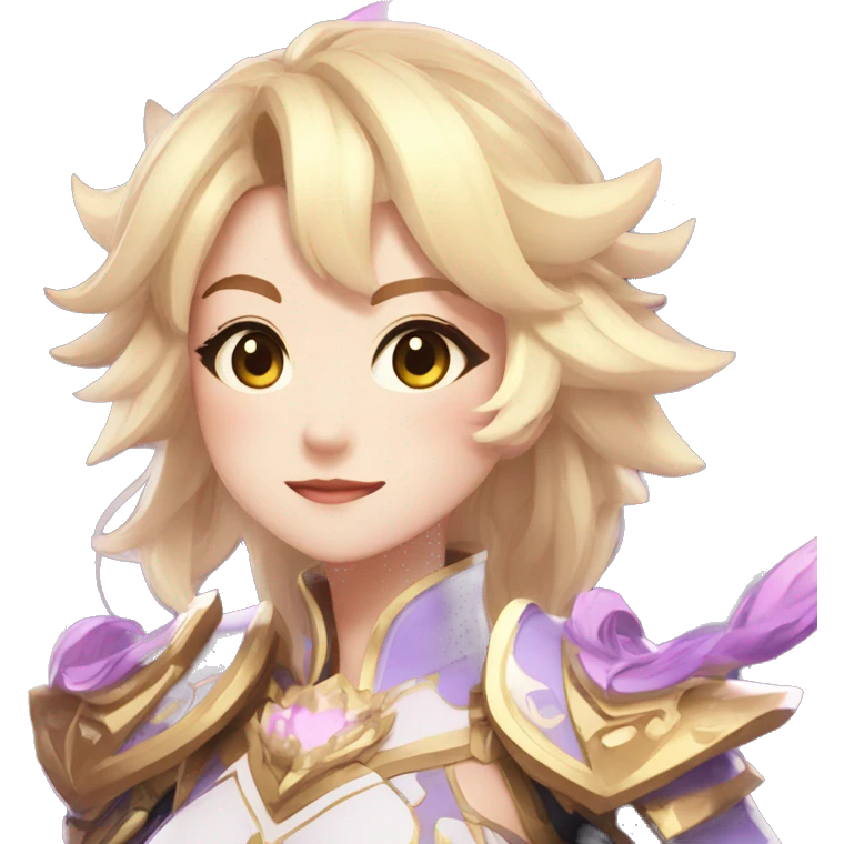 “Lumine” from “Genshin Impact” emoji