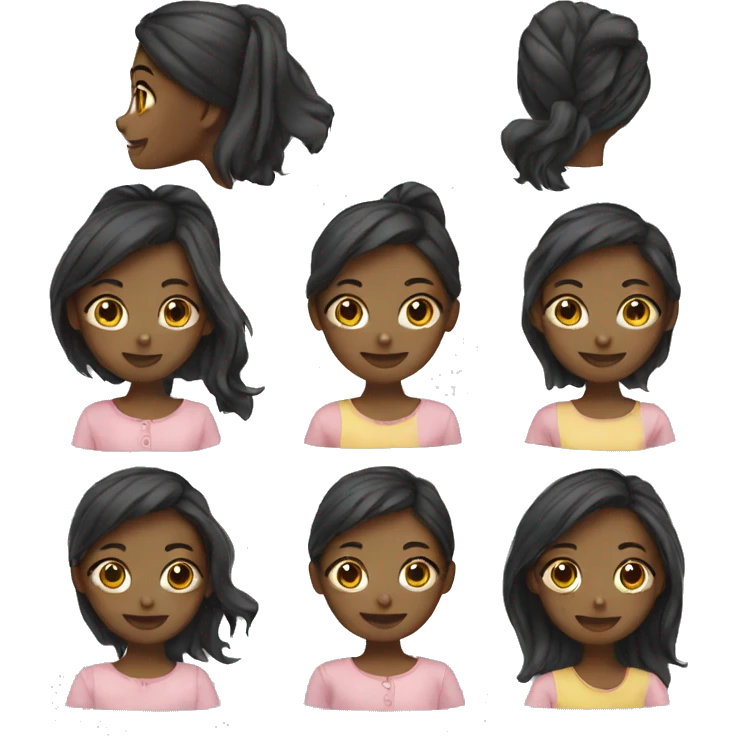 Girl cloths emoji