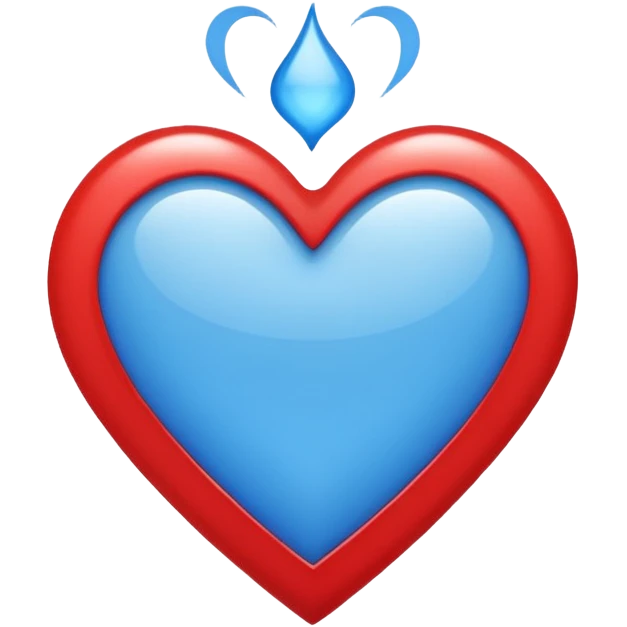 Make me an emoji to my school Holy cross davao college  representing this three colors ❤️💙🤍 make it like a FEU style emoji