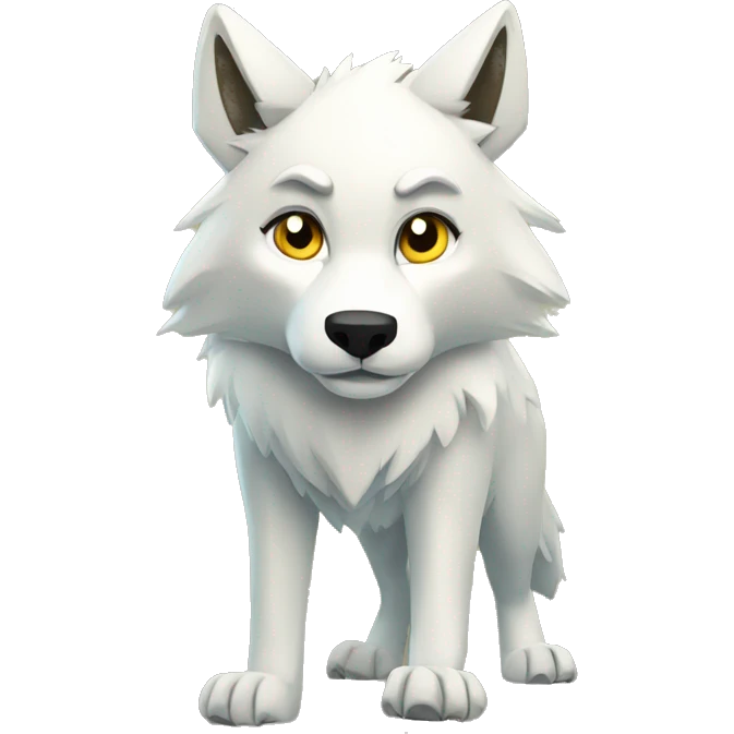 Animal-Jam-Arctic-Wolf full body emoji