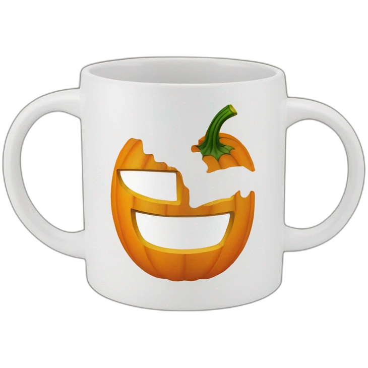 pumpkin mug emoji