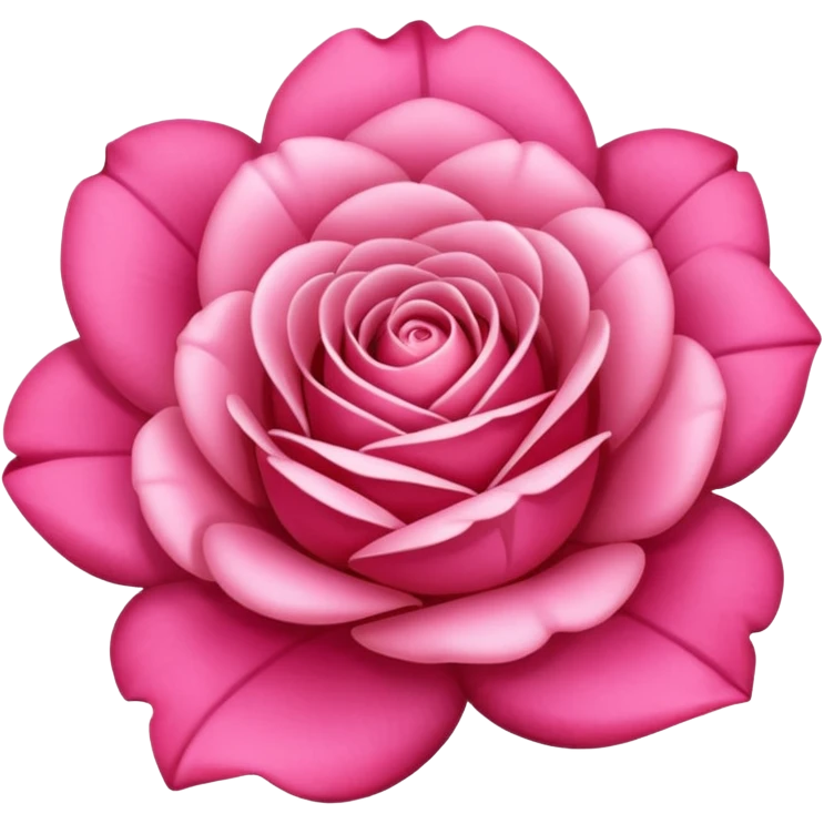 Una rosa de color turquesa emoji