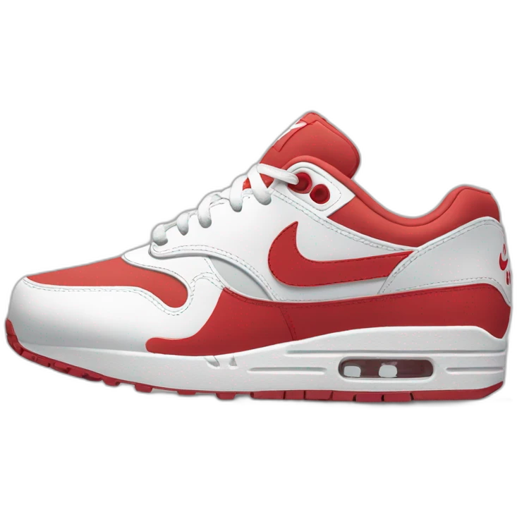 Nike air max 1 red emoji