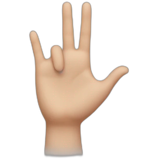 Cœur en mains emoji