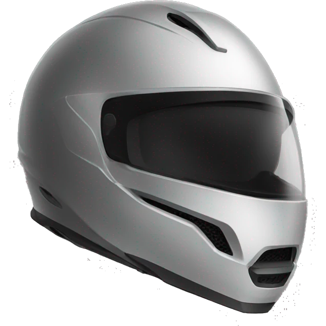 full face helmet no visor emoji