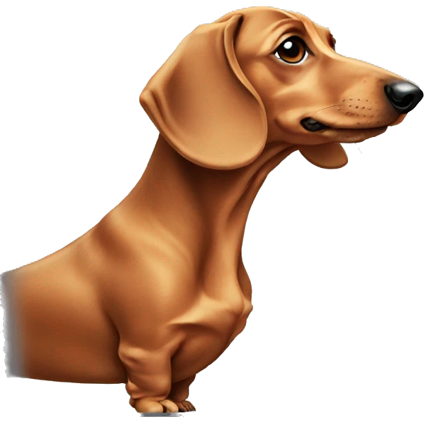 dachshund  emoji