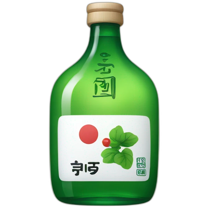 soju korea emoji