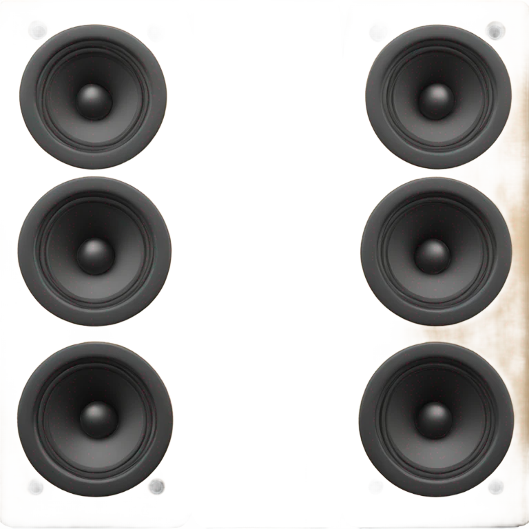 Monitor speakers emoji