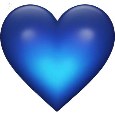 indigo heart emoji
