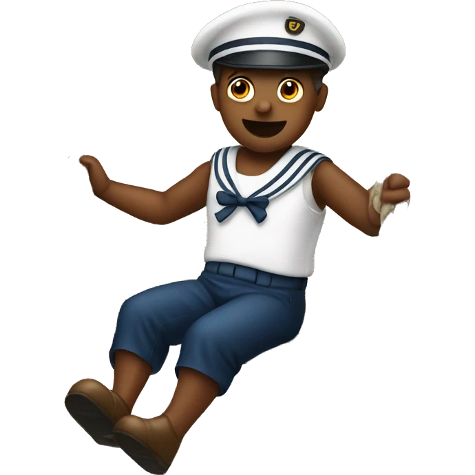sailor on a swing emoji