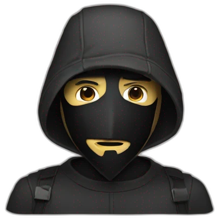 Man with vendetta mask emoji