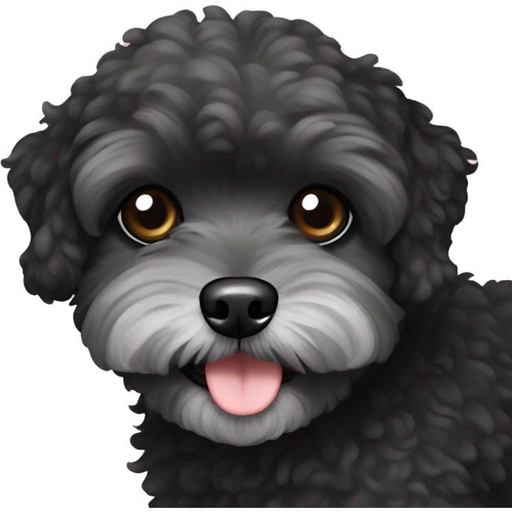 black maltipoo emoji