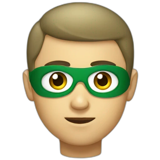 ojos verdes emoji