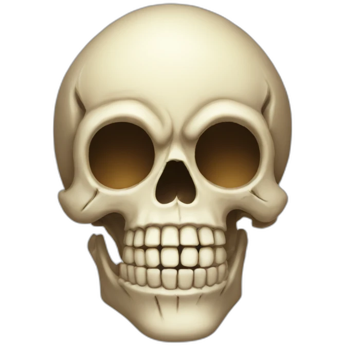 Luffy’s skull emoji