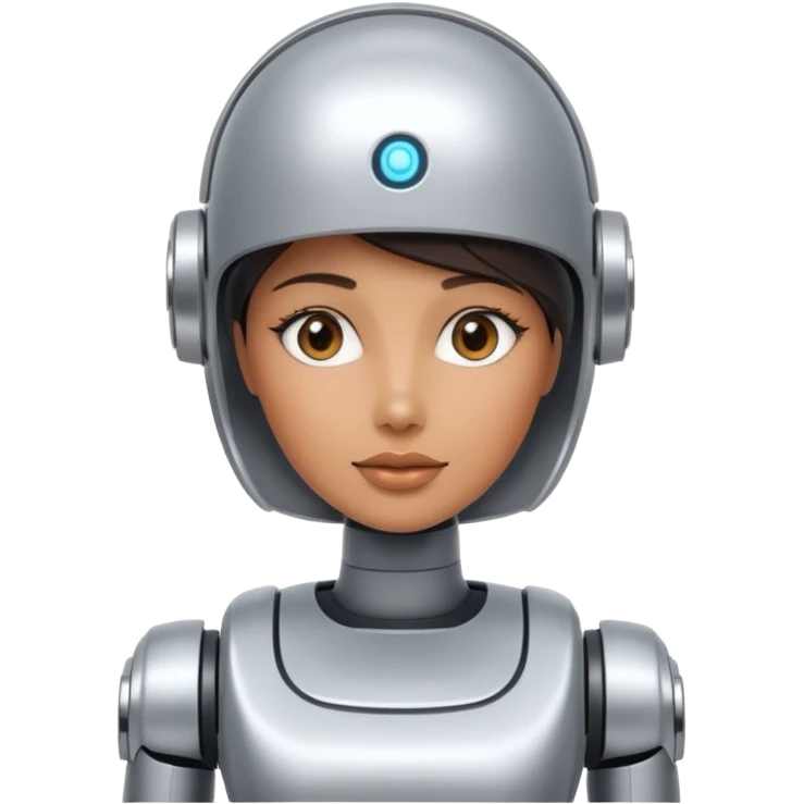 woman service Robot emoji