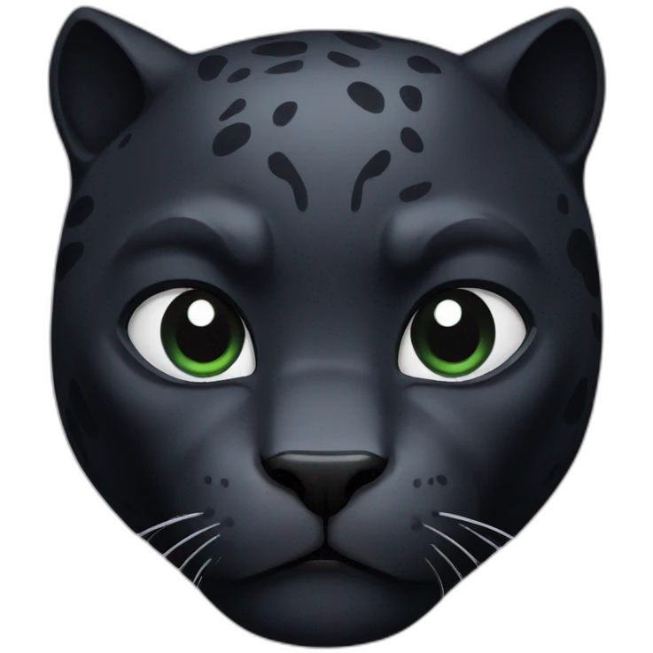 black panther scary  emoji