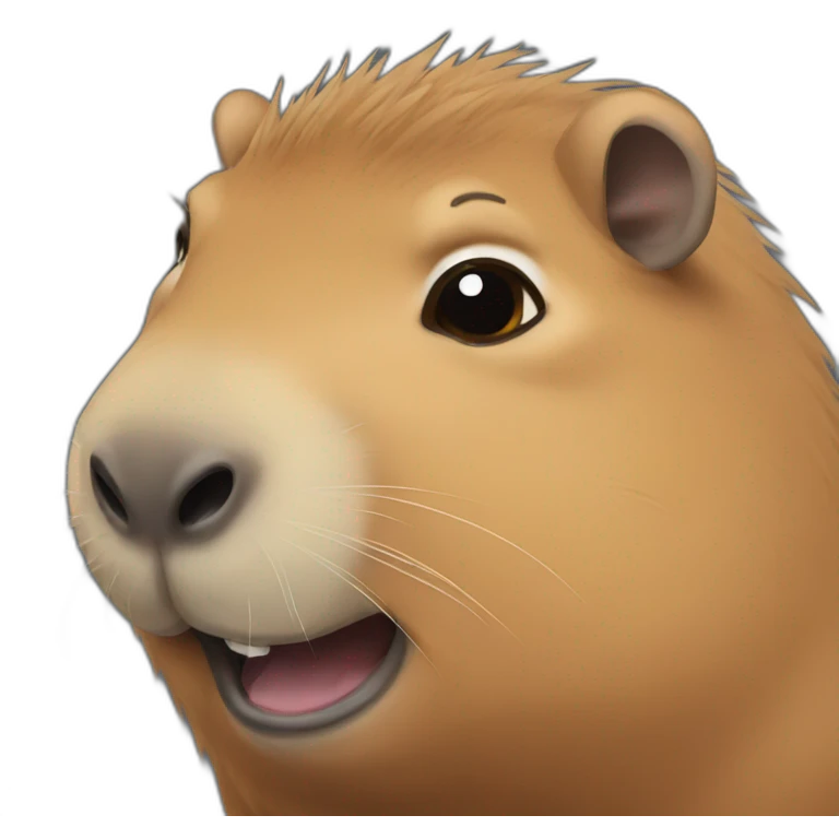 Capybara crying emoji