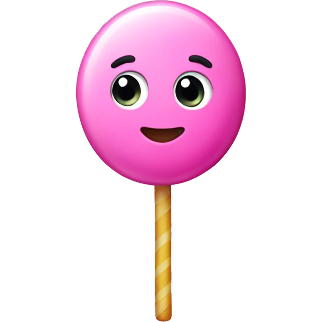 Pink candy emoji