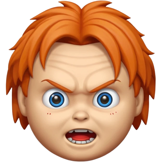 Un emojin de chuky emoji