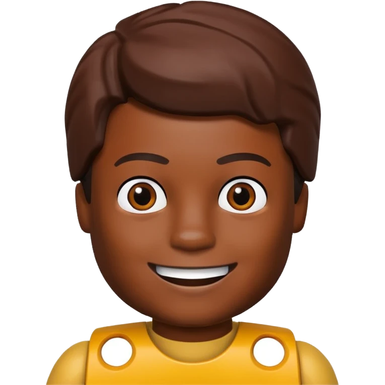  Black boy, Lego head emoji