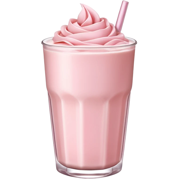 rose milk tea (no strraw, no face, just simple, no ice) emoji