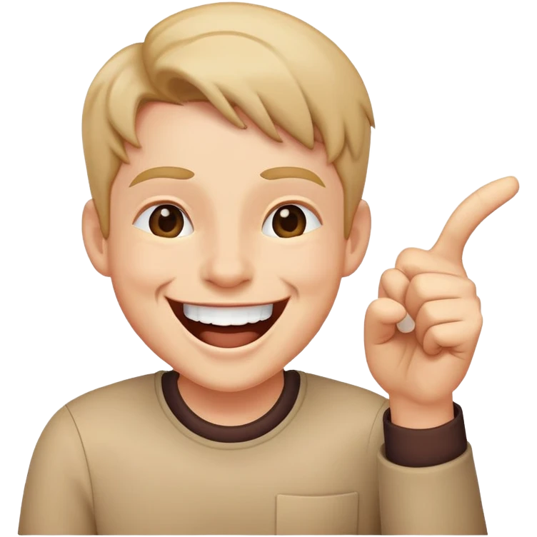 Laughing pointing at you emoji
