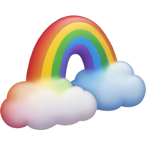 rainbow with word text that says "GAE" emoji