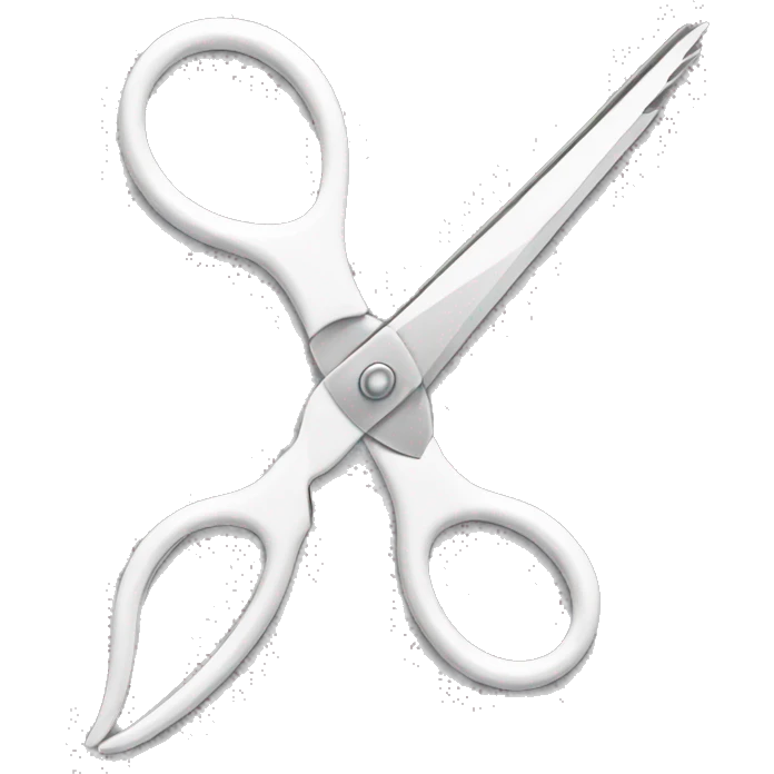 Scissors white emoji