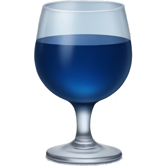 dark blue alcohol drink emoji