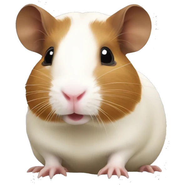 Guineapig head agouti emoji