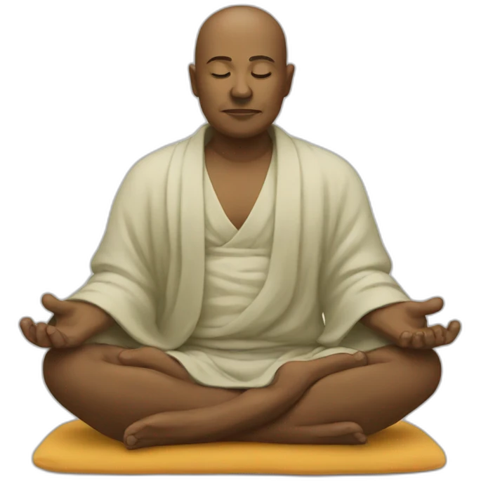 Sage is meditating  emoji