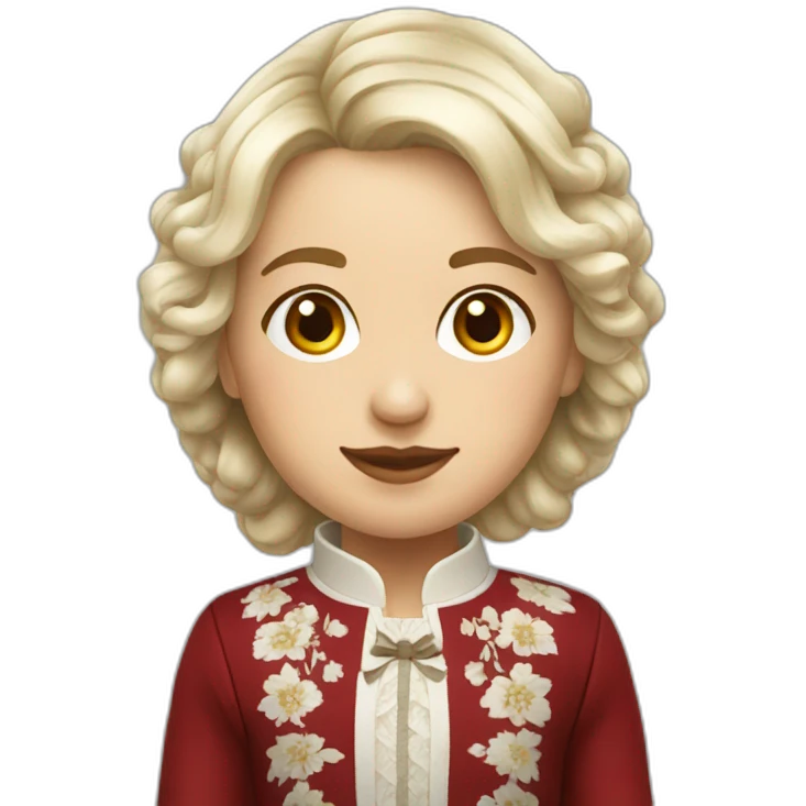 latvian traditional costume emoji