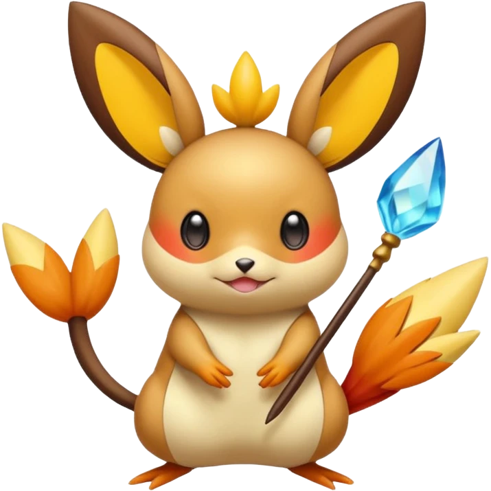 Dedenne-Victini-Emolga-fusion emoji