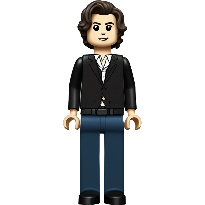 HARRY STYLES lego full body emoji