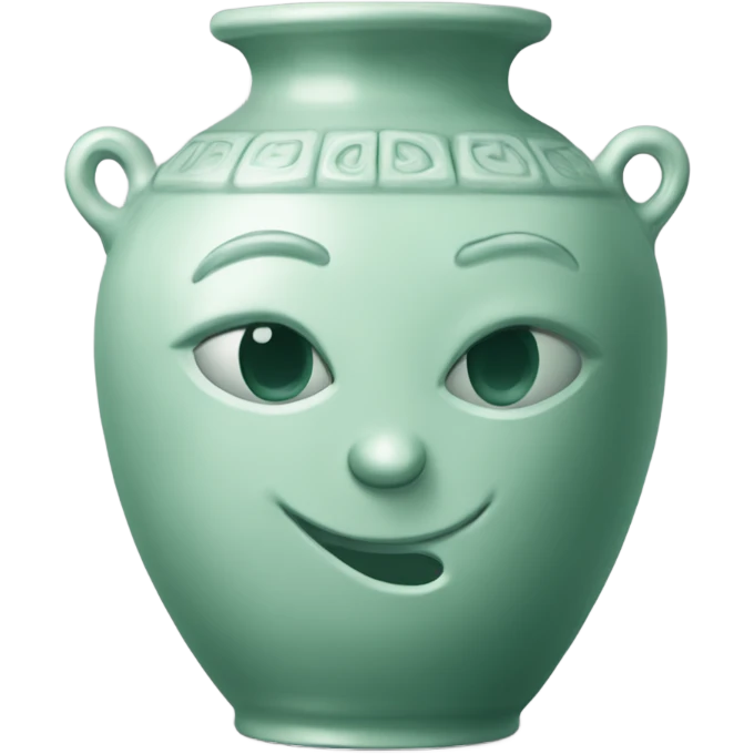 celadon ceramic vase emoji