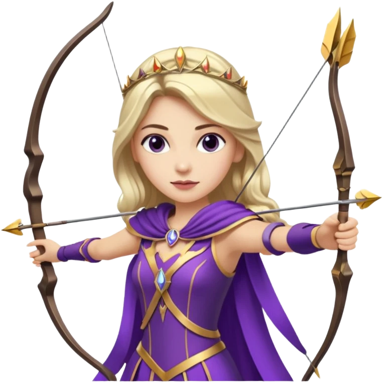 clash of clan archer queen emoji