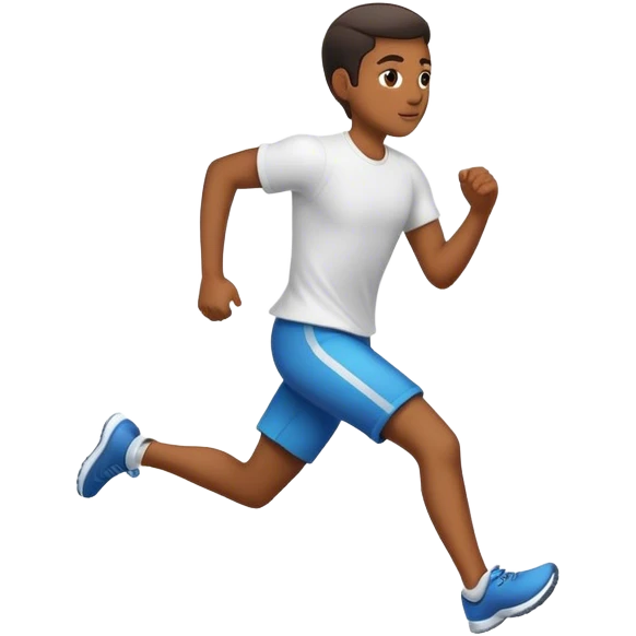 running emoji