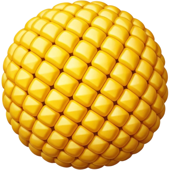 Corn ball emoji emoji