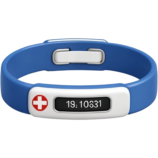 Hospital bracelet emoji