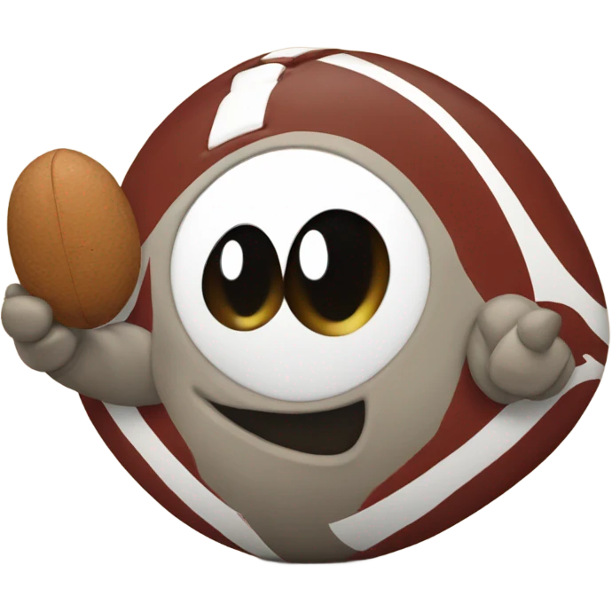 Buckeye holding a foo emoji