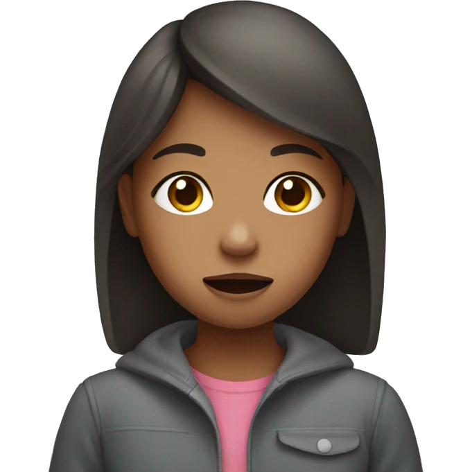 girl with asthma emoji