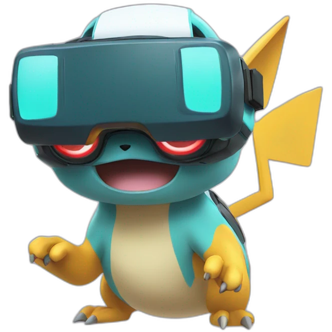 pokemon with vr headset emoji