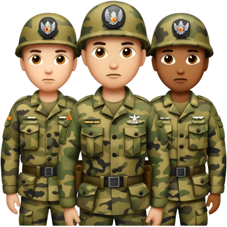 military emoji