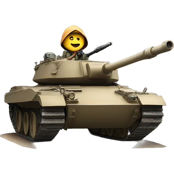 VO on a tank emoji