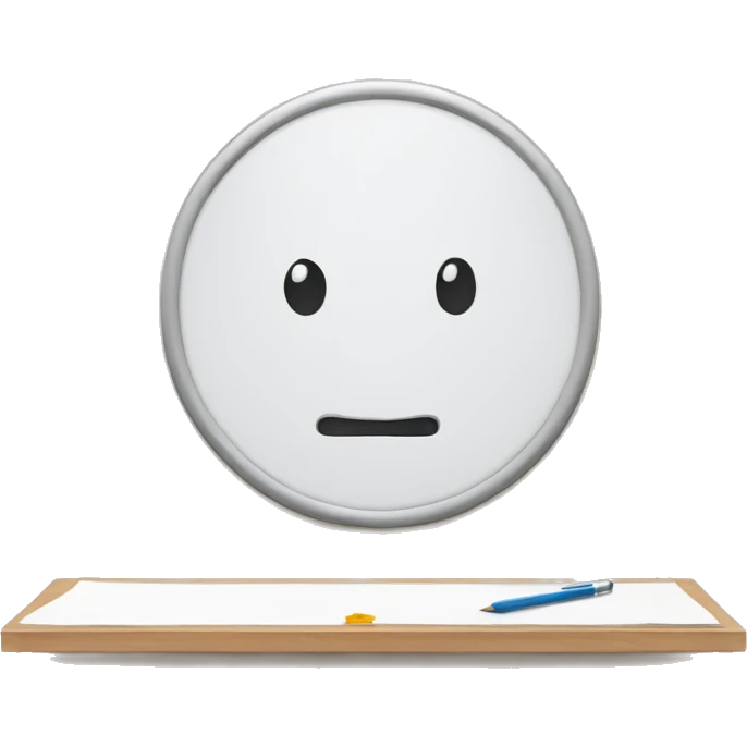 whiteboard emoji