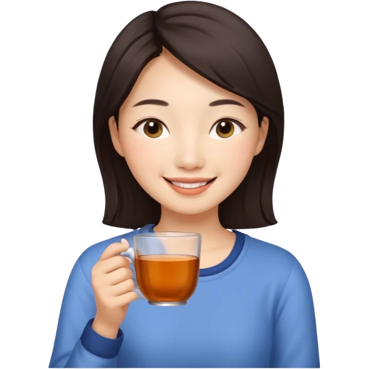 🧘🏼‍♀️🍵😌 emoji