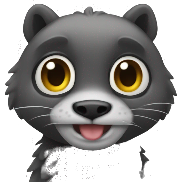 Animal wavign and saying hello emoji
