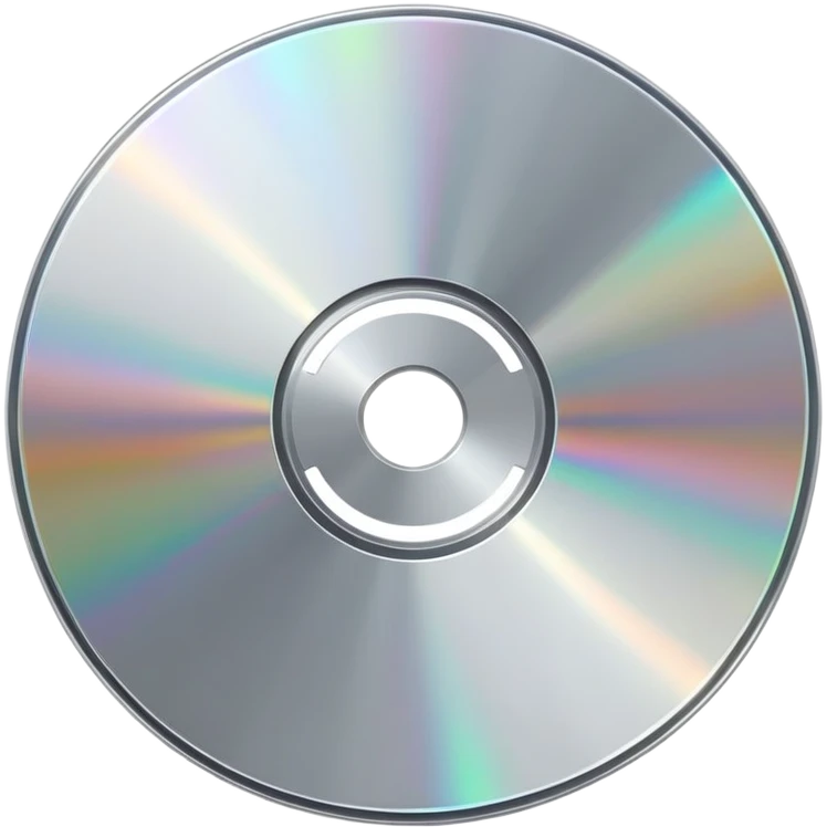 CD disk emoji