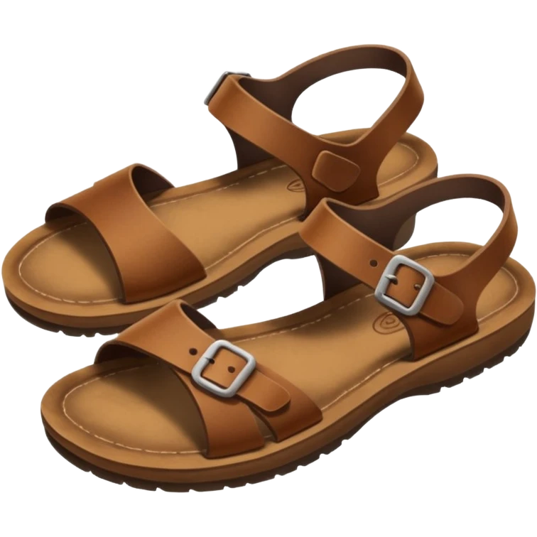 camp sandals emoji