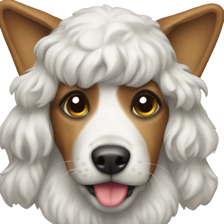 christmas dog emoji
